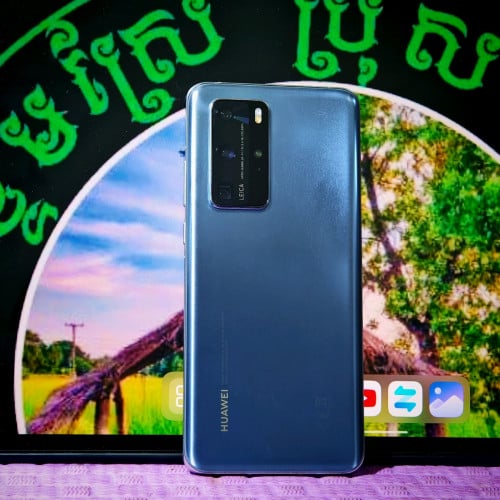 Huawei P40 Pro 5G Global (វ៉ៃដូរបាន)មានធានាច្បាស់លាស់ត្រឹមត្រូវ