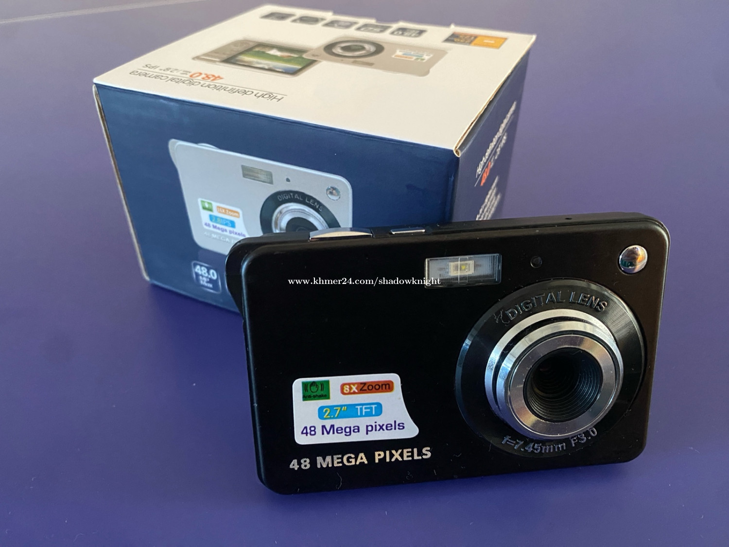 High definition digital camera48 Mega pixels price $25.00 in Tuek L'ak ...