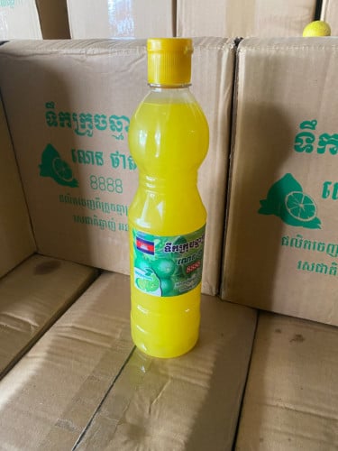 ទឹកក្រូចឆ្មាស្រស់100%