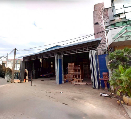 ឃ្លាំងអាជីវកម្មជួល : ស្ទឹងមានជ័យ, រាជធានីភ្នំពេញ​ Warehouse for Rent at Stoeng Meanchey