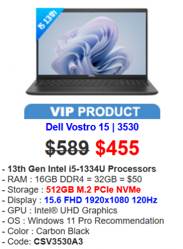 Dell Vostro 15 | 3530