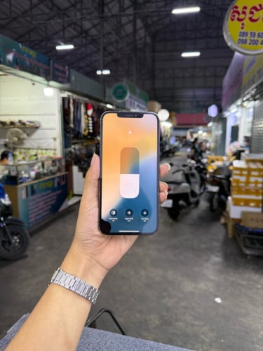 iPhone 12 PRO MAX 128G LLA សាណុំzin all Scan អេក្រង់ដូចរូប ប្រើបាន ធម្មតា