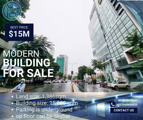 Landmark Phnom Penh Office Tower For Sale