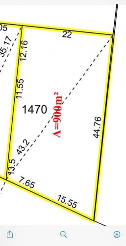 ដីលក់នៅផ្លូវក្រវ៉ាត់ទី2 មុខបុរីប៉េងហួតដឹស្តាមេរាហ្គាយដិន50m