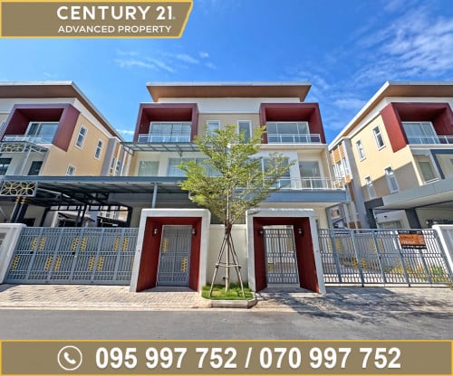 🏠 វីឡាភ្លោះ (Twin Plumeria Grand) សម្រាប់ជួល ក្នុងបុរី អ័រគីដេវីឡា 6A (ជ្រោយចង្វារ)