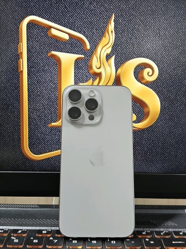 📱iPhone 15 Pro Max / CH/A សាណុំហ្សុីន 💾Storage256G✅នៅស្អាត99%🔋ថ្មនៅ90%(លក់មានការធានាត្រឹមត្រូវ)