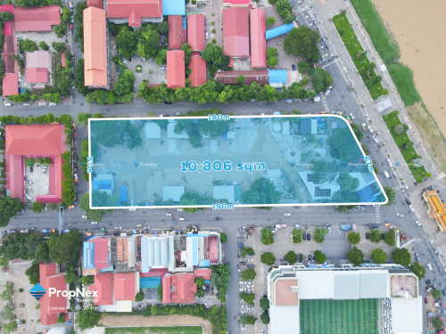 Great Opportunity to Buy or Lease with Four Frontages Site With River Front in Ta Khmau City