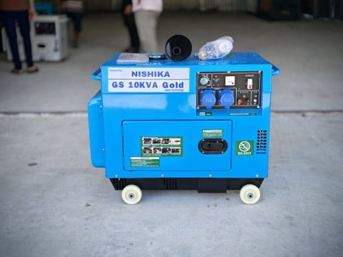 ម៉ាសុីនភ្លើងថ្មី ខ្នាតតូចកម្លាំង  10KVA-YANMAR ✨តម្លៃ 1250$