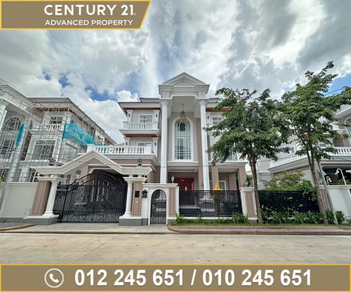 🏘 វីឡាឃ្វីន (Queen Villa) ក្នុងបុរី ប៉េងហួត50ម ត្រូវការលក់បន្ទាន់ខ្លាំង