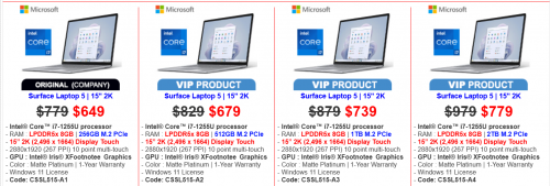 Surface Laptop 5 | 15" 2K