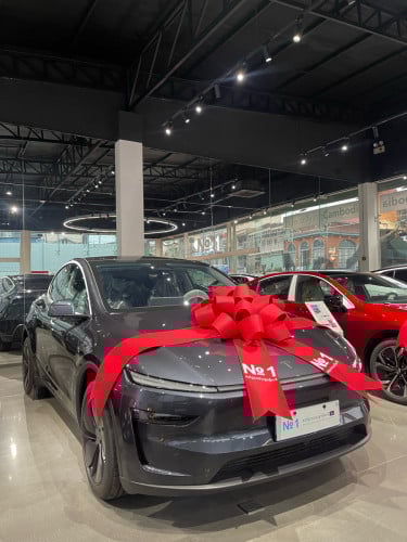 Tesla Model Y range 592km