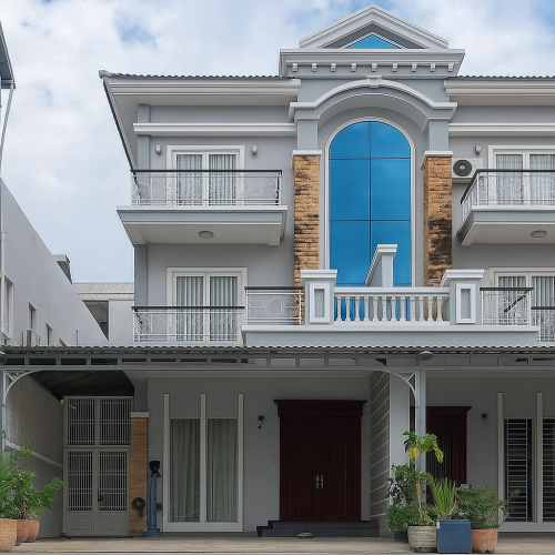 វីឡាជួលក្នុងបុរីវិមានភ្នំពេញ -R196