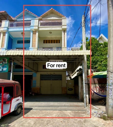 ផ្ទះសម្រាប់ជួល! នៅស្ទឹងមានជ័យ សូឡា   | Shop house for rent at Steung Meanjey Solar