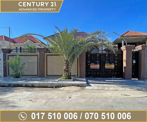 🏘 ផ្ទះវីឡា (Villa) សម្រាប់ជួល ក្នុងបុរី សែនមនោរម្យអូឌឹម