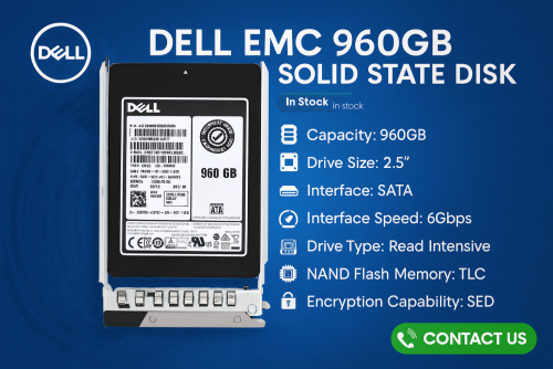 Dell EMC 960GB 6G SATA Mixed Use SSD (2.5" SFF)