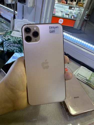 Iphone11promax 64G ធានាម៉ាសុីន ហ្សិន 100%