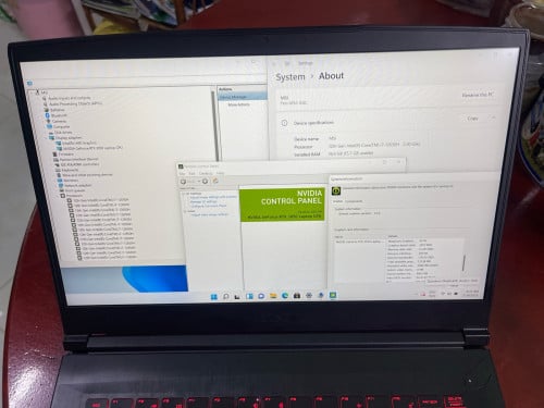 MSI ThinGF63  RTX 3050
