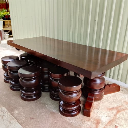 តុនៅស្អាតឈើធ្នុង