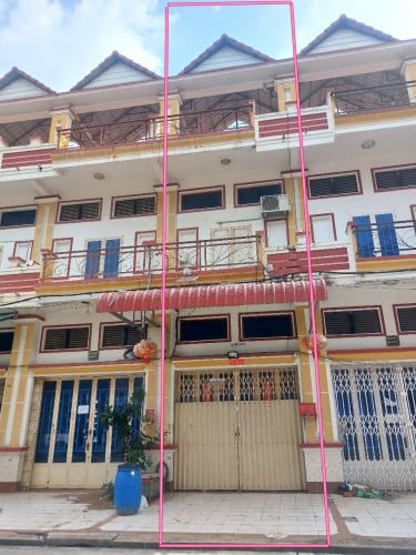 ផ្ទះអាជីវកម្មសម្រាប់ជួល នៅបុរីហុកឆេង ជិតស្ពានដែក ចំការដូង