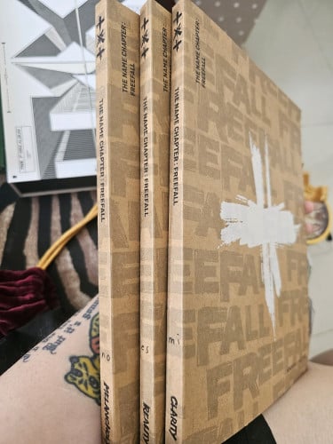 3 Tomorrow X Together (TXT) Albums with PC (opened)