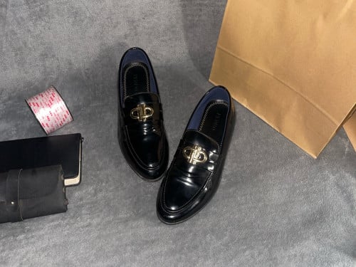 G Leather Loafers