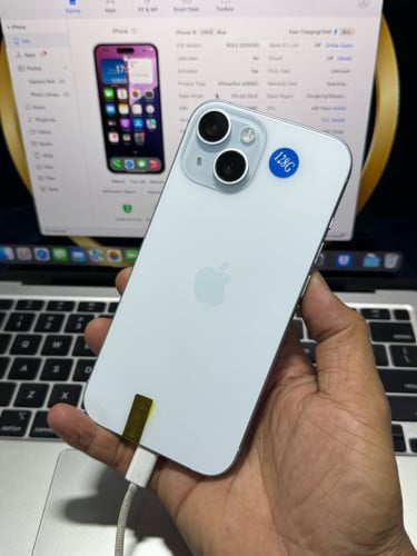 iPhone 15 ZA Sim2 ណែន 🔋 91%