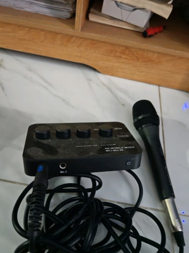 Microphone មៃខ្សែ original+ Bluetooth Effect &Echo