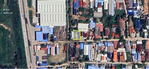 ដីលក់បន្ទាន់ ចុះ១០០ម៉ែត្រពីផ្លូវទនប់កប់ស្រូវ