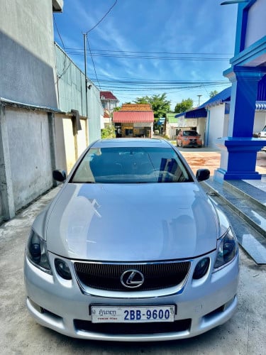 ឡានលក់ Lexus GS300 ឆ្នាំ06 ប៉ុង1 ធានាឡានថ្មីអត់បុកអត់ប៉ះ