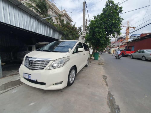 Alphard ឆ្នាំ 09 V4 ប៉ុង1 ធានាឡានថ្មី