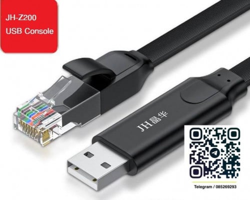 JH‑Z200 USB Console RJ45 Cable 1.8m