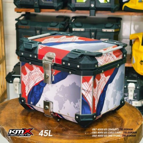 [បោះដុំ លក់រាយ] ធុងអុីណុកសាច់ល្អ 45L តែមទង់ជាតិខ្មែរ