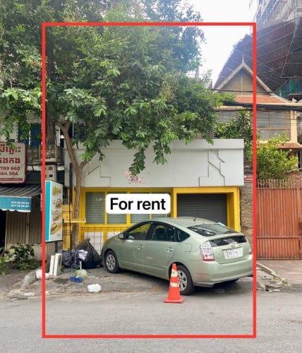 ផ្ទះអាជីវកម្ម សម្រាប់ជួល នៅ សង្កាត់ បឹងកេងកង១Shophouse for rent at sangkat Bkk 1