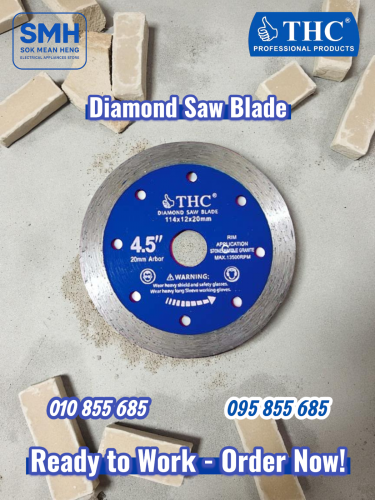 ផ្លែកាត់ថ្មក្រានីត THC Diamond Saw Blade
