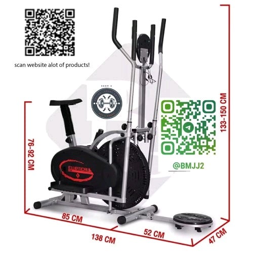 Air Bike Exercise Elliptical Cross (fully option)