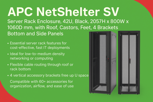 APC NetShelter™ SV – Server Rack Enclosure 42U