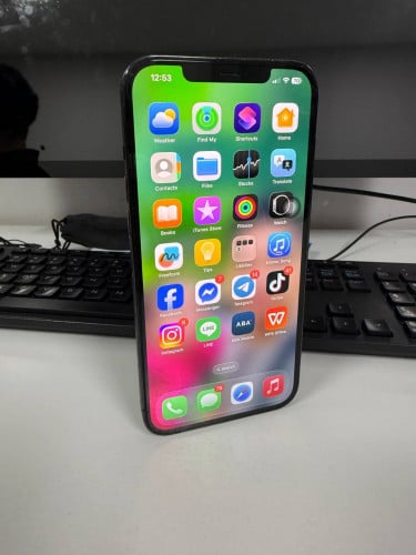 Iphone 12 Pro Max 256G 98% 430$ ចរចារ