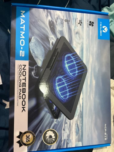 Mikuso COOLING PAD (Black) - Cooler for any Gaming Laptops