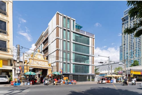 TB Olive Office Unit for Rent – Samdach Sothearos Blvd (90 sqm)
