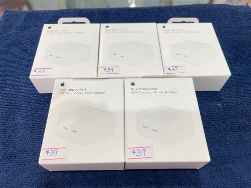 Original Adapter Dual USB Type C fast charge តម្លៃពិសេស