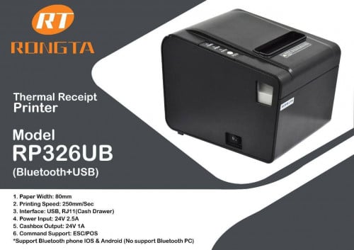 Receipt Printer Bluetooth and USB