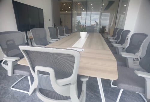 Shared office space for rent.