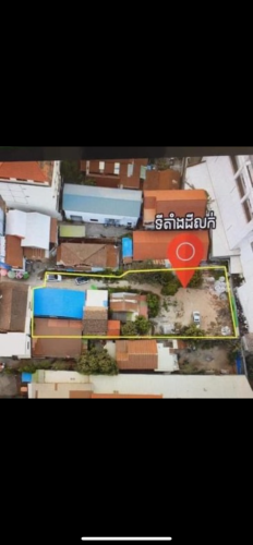 ដីលើផ្លូវជាតិលេខ6ក្បែរស្ពានថ្មព្រះរាជដំណាក់ទំហំ1000m2-2000m2តំលៃមុនកូវីត3500$-4500$/m2លូវលក់2200$