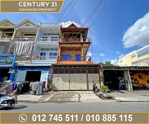 🏠 ផ្ទះល្វែង (ខាង) សម្រាប់ជួល នៅជិតស្តុបដេអិន