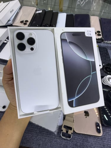 16 Pro max White  C/H 256GB 99.99%