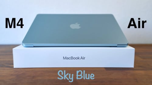 New Laptop | Apple Macbook Air M4 16GB 256GB 13.6" Sky Blue