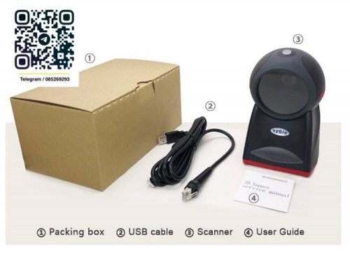 Syble scanner barcode 20 lines reader