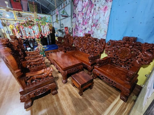 សាឡុងឈើបេងសុទ្ធ