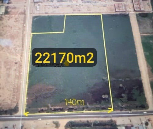 ដីលក់លេីផ្លូវសន្តិភាព ជិតផ្សារទួលពង្រ តម្លៃ 450$