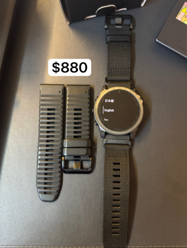 មួយទឹក​ Garmin Tactix 7 OLED 51mm